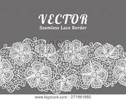 Simply browse an extensive selection of the best floral border wallpaper and filter by best match or price to find one that suits you! White Seamless Lace Vector Photo Free Trial Bigstock