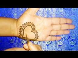 Most Attractive Heart Shape Henna Design For Hand New Easy And Simple Mehandi 2019 Valentine S Day Henna Designs Hand Alphabet Tattoo Designs Mehndi Designs