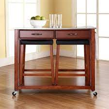 We did not find results for: Crosley Stainless Steel Top Kitchen Cart With Saddle Stools In Cherry Kf300524ch