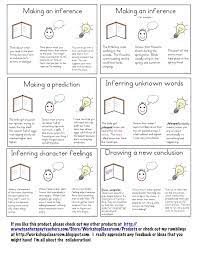 Workshop Classroom Making Inferences Mini Lessons Inference Task Cards Inferencing Mini Lessons