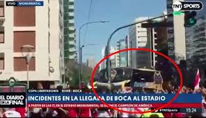 Horarios e incidencias de la final de copa diego maradona. Video Boca Vs River Este Es El Preciso Momento En Que Atacaron El Bus Xeneize Radio Tgw