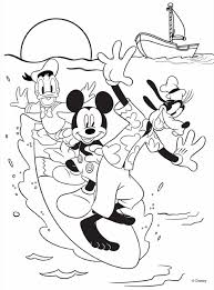He has a girlfriend, a dog and tons of friends to entertain us while we're young and old. Mickey Mouse Donald Duck And Goofy Printable Coloring Page