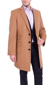 See more natural long coats. The Suit Depot Men S Wool Cashmere Single Breasted Camel Tan 3 4 Lengt