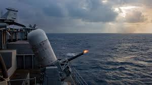 U.S. carrier in live fire drill to deter China aggression