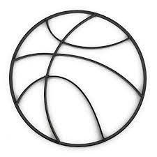 A half wall will be the ideal way to fuse a study room with the living room or create a separate bar space, away from the direct view of the guests. Amazon Com Modern Matte Black Metal Basketball Wall Art Hanging Boy S Sports Fan Themed Bedroom Nursery Man Cave Decor Handmade Products