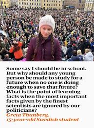 Greta Thunberg Climate Change Quotes Climate Change Learn Facts