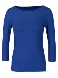 Na postavu 170 cm a 70 kg. Modre Damske Tricko S 3 4 Rukavom Pietro Filipi Moda Sk