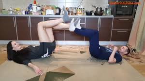 Ekaterina lisina compares with short guy