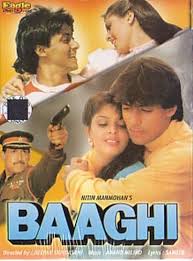 Image result for BAAGHI 1990 POSTERS