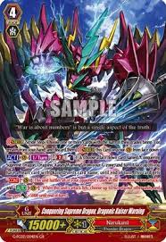 Conquering Supreme Dragon Dragonic Kaiser Warning Anime Dragon Comic Book Cover
