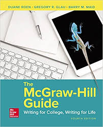Ebook For The Mcgraw Hill Guide Writing For College Writing For Life Kindle Edition By Roen Duane Glau Gregory Reference Kindle Ebooks Amazon Com