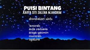 Maybe you would like to learn more about one of these? Puisi Bintang By Syakirahasmieza On Emaze