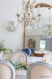 The classic and elegant body of this traditional ring chandelier gets a splash of rustic charm with a rich, dark weathered zinc finish and driftwood beads. Elegant Rustic French Country Table Setting Ideas Shabbyfufu Com