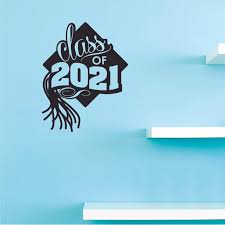 Check spelling or type a new query. Class Of 2021 Wall Decor Removable Wall Art Lettering Decals Diy Stick And Peel Vinyl Home Graduates Bedroom Living Room Adhesive Wall Sticker Decoration Black 14 X 28 Walmart Com Walmart Com
