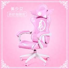 While there are similar things to look for between the two kinds of chairs, like having an adjustable height and lumbar support, gaming chairs are an opportunity to choose something with a bit more flair. Cute Pink Gaming Chair Girl Can Go To Computer Chair Home Fashion Comfortable Anchor Live Chair Internet Cafe Game Chair Aliexpress