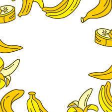 Banana Fruit Frame Empty Template Vector Healthy Fruit Natural Png And Vector With Transparent Background For Free Download Banana Wallpaper Cute Disney Drawings Banana Fruit
