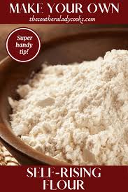 Make Your Own Self Rising Flour In 2020 Self Rising Flour Homemade Dry Mixes Make Self Rising Flour