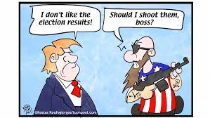 Us Presidential Election In The Eyes Of Cartoonists All Media Content Dw 08 11 2020