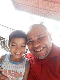 Grandson shares colored monsters for happiness