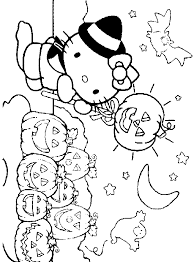 When we think of october holidays, most of us think of halloween. Halloween Hello Kitty Colouring Pages Page 3 Coloring Library