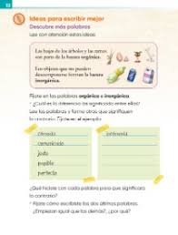 ﻿ ¡aprender y practicar español gratis! Cuidemos El Planeta Ayuda Para Tu Tarea De Lengua Materna Espanol Sep Primaria Segundo Respuestas Y Explicaciones