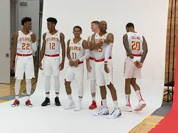 John collins put joel embiid on a poster and practiced his wwe finishing move at the same time. Atlanta Hawks Kick Off 2019 Season With Media Day The Runner Sports