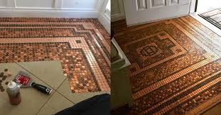 It's much less common in the kitchen. How To Design Your Own Penny Floor