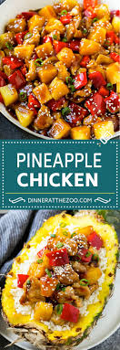 Pineapple Chicken Dinner At The Zoo