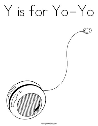 Draw a picture of earth coloring page; Y Is For Yo Yo Coloring Page Twisty Noodle Coloring Pages Cool Coloring Pages Holiday Lettering