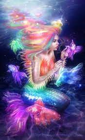 The sea fairy is a multi dimensional character who is beautiful and cruel as well. Sea Oracul By Liliaosipova Deviantart Com On Deviantart Fantasy Mermaids Mermaid Art Mermaid Fairy