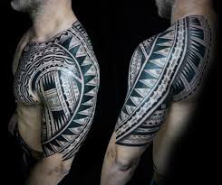 Tribal skull tattoo, arguably the most favorite among bikers, represent various meanings. 75 Half Sleeve Tribal Tattoos For Men Masculine Design Ideas