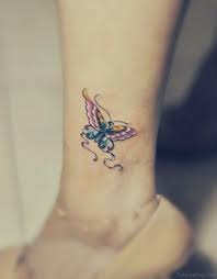 See more ideas about tattoos, butterfly tattoo, cross tattoo. 50 Fabulous Butterfly Tattoos On Ankle