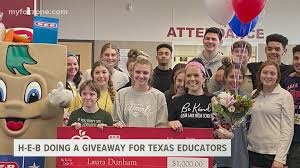 Check spelling or type a new query. H E B Is Giving Away 100 000 Excellence In Education Awards To Educators In Texas Myfoxzone Com