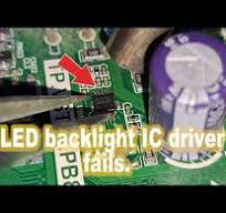 LED driver IC replacement.