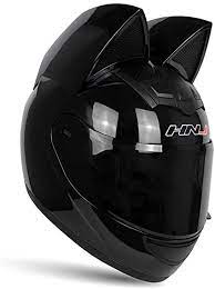 3.9 out of 5 stars with 13 ratings. Amazon Com Cat Ear Helmet Motorcycle Women Men Full Face Motorcycle Street Helmet Cat Helmet With Ears Neko Cat Ears Helmet Accessories Sports Outdoors