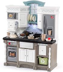 22 results for kitchenette set. Amazon Com Step2 Lifestyle Dream Kitchen Plastic Toy Play Kitchen With 37 Pc Accessories Set Contemporary Kids Kitchen Playset Toys Games