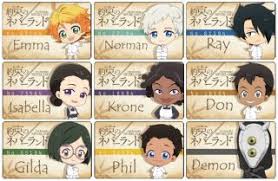 On september 1, 2020, netflix began streaming the series in the united states, canada and latin america. The Promised Neverland Plate Badge Isabella Deformed Ver Anime Toy Hobbysearch Anime Goods Store