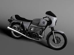 Bmw R100 S 1978 3d Model Flatpyramid 3d Model Bmw Standard Motorcycle