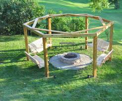 Use one of these free fire pit plans to build one for your backyard or patio table. Porch Swing Fire Pit 12 Steps With Pictures Instructables