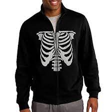 Shop rib cage hoodies created by independent artists from around the globe. Hehe Mens Zipup Jacket Hooded Hoodies White Skeleton Rib Cage Size Xl Black Read More At The Image Link This Is Mens Zip Up Jackets White Hoodie Hoodies