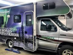 Getting your truck cap waterproof and weatherproof is a must if you plan to turn it into a recreational vehicle. Rv Motorhome Wraps Custom Vinyl Fifth Wheel Rv Wraps