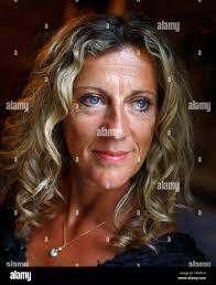 Sally Gunnell Olympic gold medalist Stock Photo