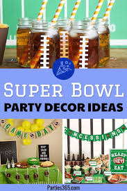 10 Winning Super Bowl Party Decorations Parties365 In 2020 Superbowl Party Superbowl Party Decorations Football Theme Party