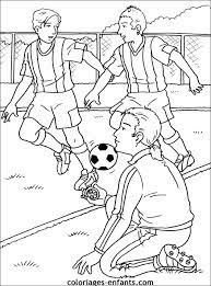 coloriage entraineur de foot dessin gratuit a imprimer vacances en famille