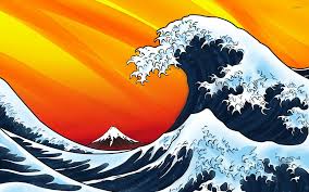 Japan art wave art asian art art woodblock print japanese art artwork japanese wave painting japanese wave paintings. Japan Wave Wallpapers Top Free Japan Wave Backgrounds Wallpaperaccess