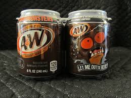 A W Root Beer Halloween Monster Cans Root Beer A W Root Beer Food Hunter