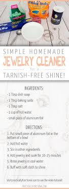 The Best Diy Jewelry Cleaner Practically Functional Jewelry Cleaner Diy Homemade Jewelry Cleaner Jewerly Cleaner