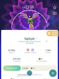 Pokémon Go - Regional: Sigilyph | eBay