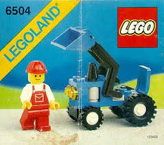 LEGO 6504 Tractor Instructions, City