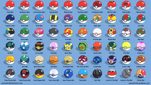 Pokeballs And Their Names All Poke Balls Labeled By